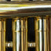 Bundy Trumpet Gold Tone 572908 With Case and Mouthpiece Musical Instrument