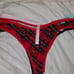 4 pairs of PINK medium thongs new NWOT
