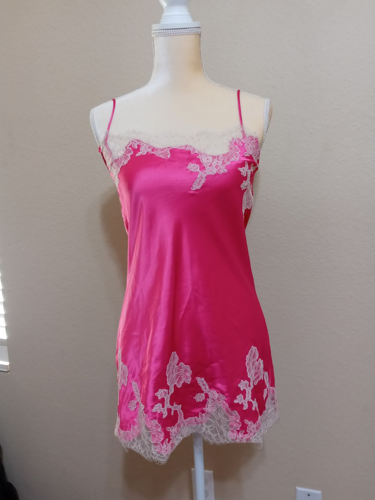 Victoria's secret satin pink dress