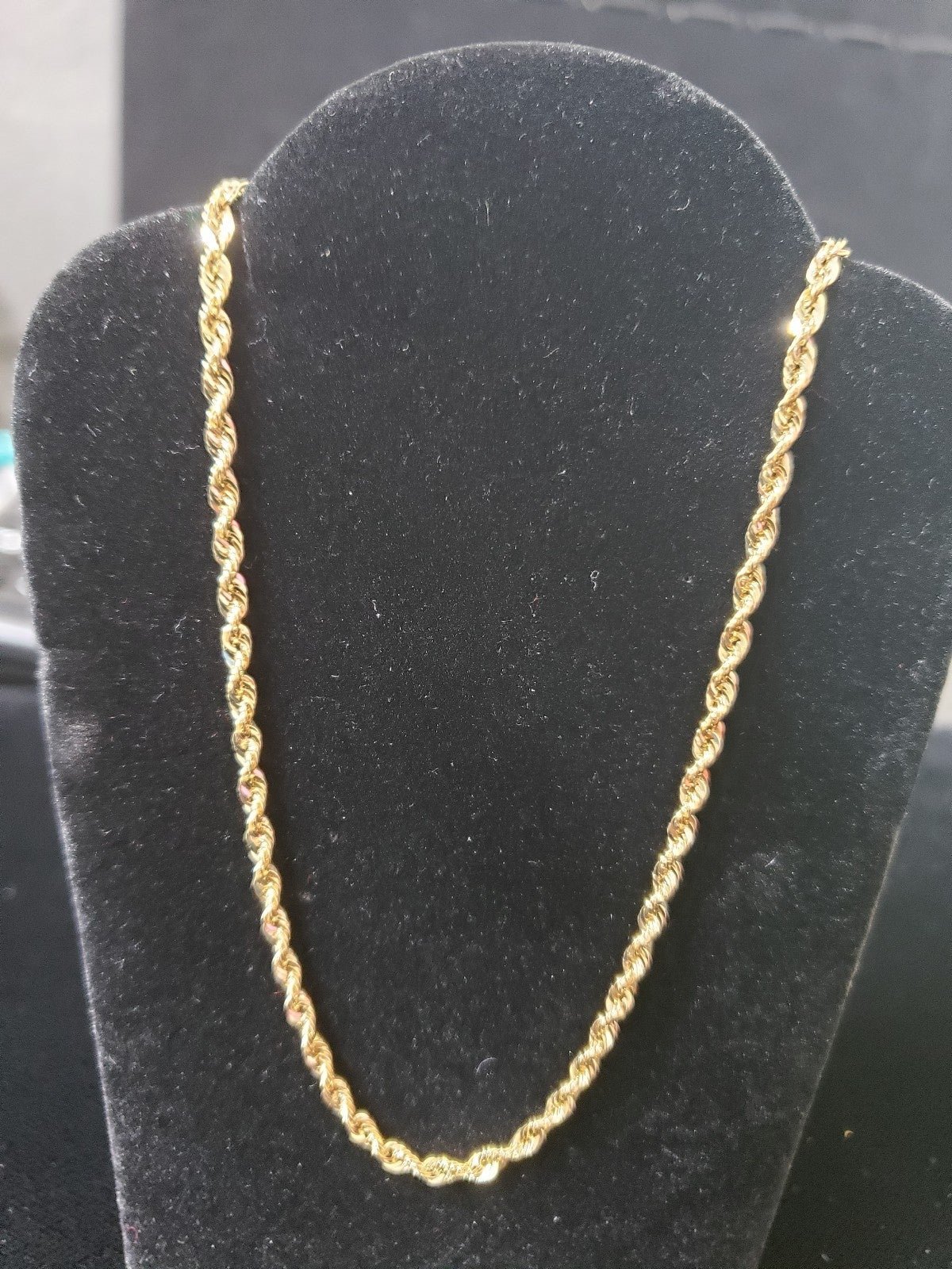 10kt Gold Rope Chain