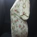 Vintage Smock Top Asian Button up 1950s Medium Pajama