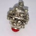 Rare Antique Victorian Silver Etruscan Peruzzi Fob Charm Pendant