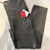 SPANX Faux Leather Leggings 2X NWT