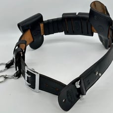 Authentic Vintage Safety Speed Montebello CAL Police Security Belt - Size 32