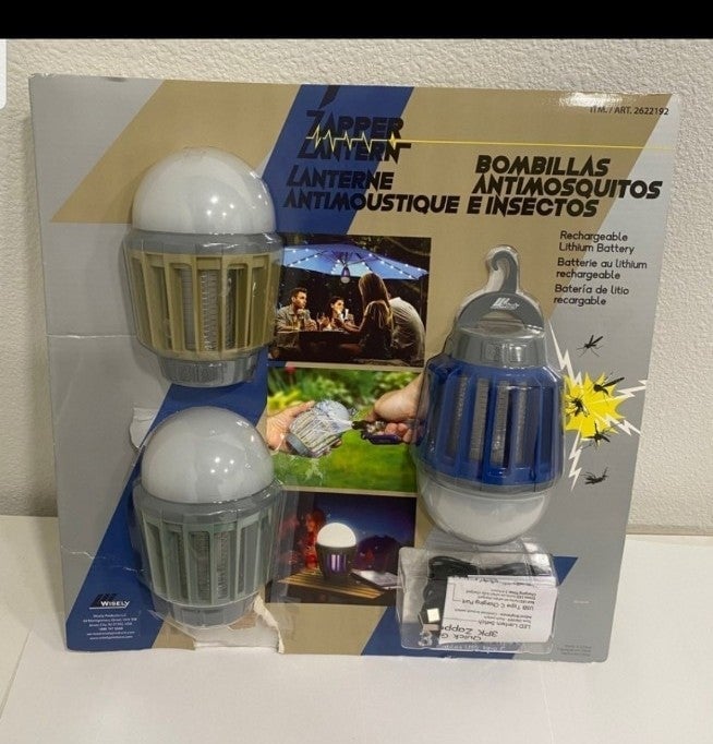 Wisely Zapper Lantern Attracts and Kills Mosquitoes Outdoor/Indoor 500 Volts. 3