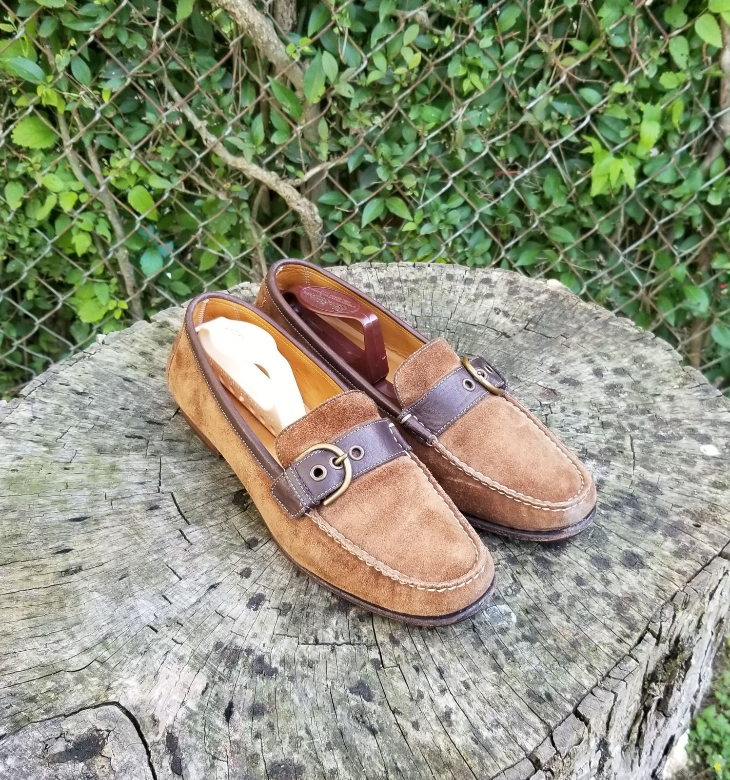 Coach Emery Sz 9.5 B Classic Flats Brown