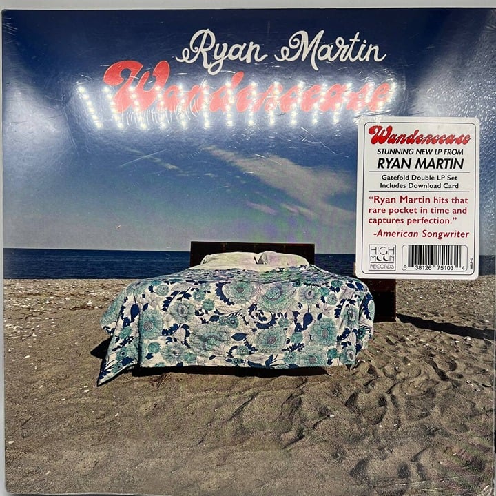 Ryan Martin Wandercease Vinyl LP Album New Sealed