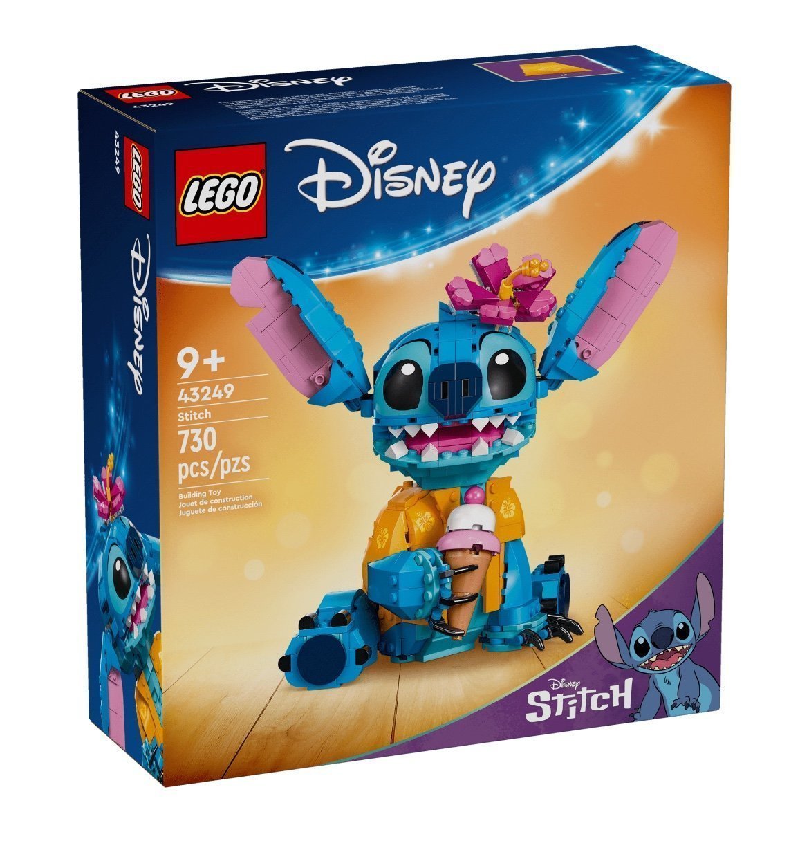 LEGO Stitch ice cream flower NIB NWT 43249 VHTF Hawaii Disney set kit legos