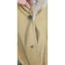 Vintage Forecaster of Boston Faux Fur Collar Tan Trench Coat Size 11/12