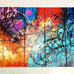 Abstract Heart Oil Paintings Set (5 pieces)