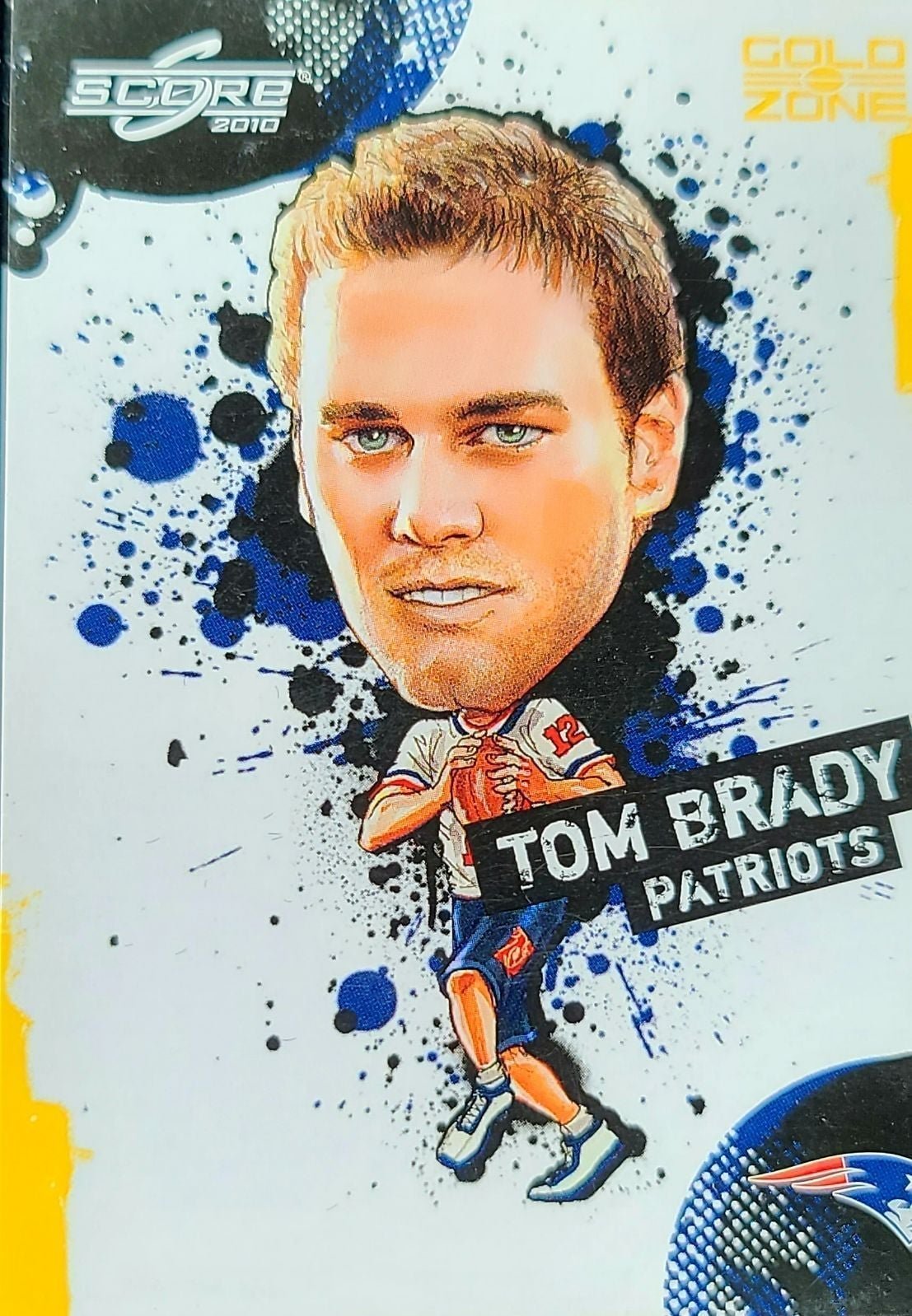 •RARE• Tom Brady 123/299 Gold Zone