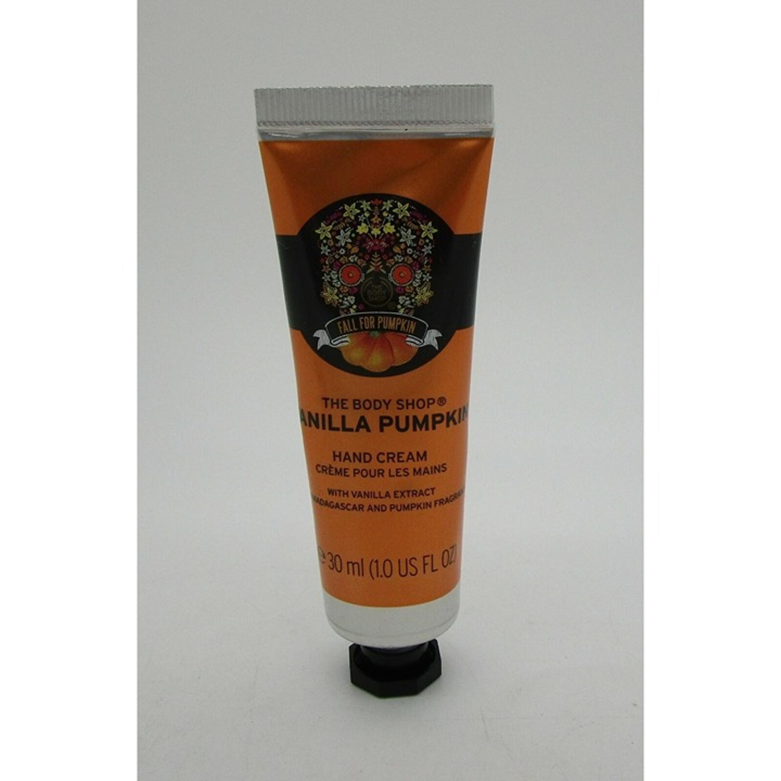 THE BODY SHOP Vanilla Pumpkin Purse Size Hand Cream 1 oz