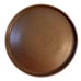 Stone + Lain Set-3 Stoneware Dinner Plates 10 1/4 Speckled Matte Brown *HEAVY*