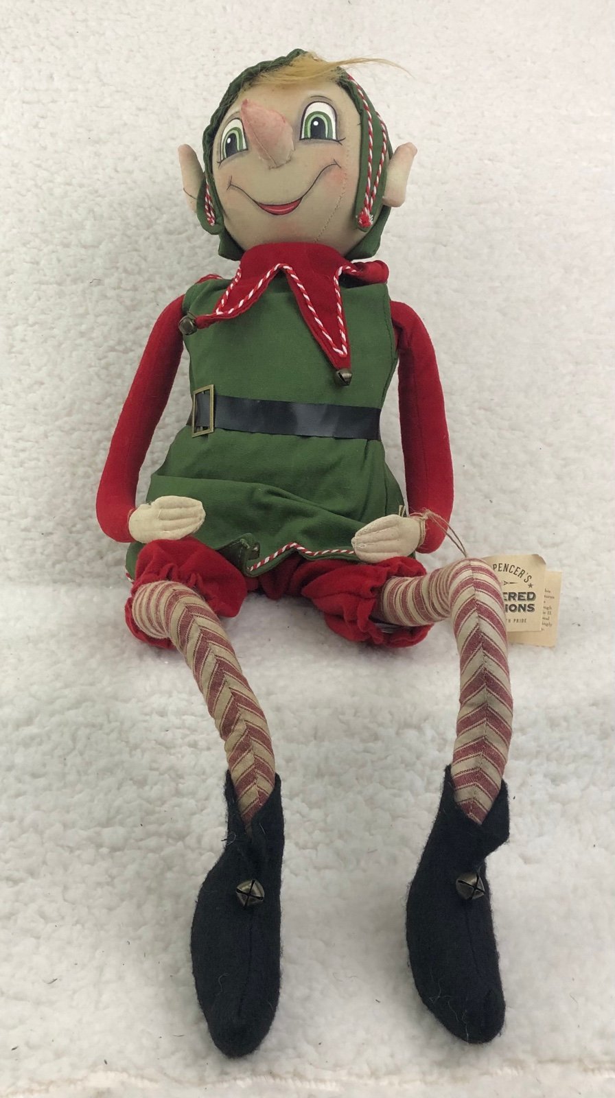 C&F Home Rocket Christmas Elf Joe Spencer Gathered Traditions