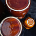Vintage brown drip glaze pottery lot