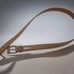 Lauren Ralph Lauren Womens Leather Belt XL 42” Tan Italy Minimalist Design EUC