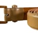 Lauren Ralph Lauren Womens Leather Belt XL 42” Tan Italy Minimalist Design EUC