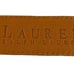 Lauren Ralph Lauren Womens Leather Belt XL 42” Tan Italy Minimalist Design EUC