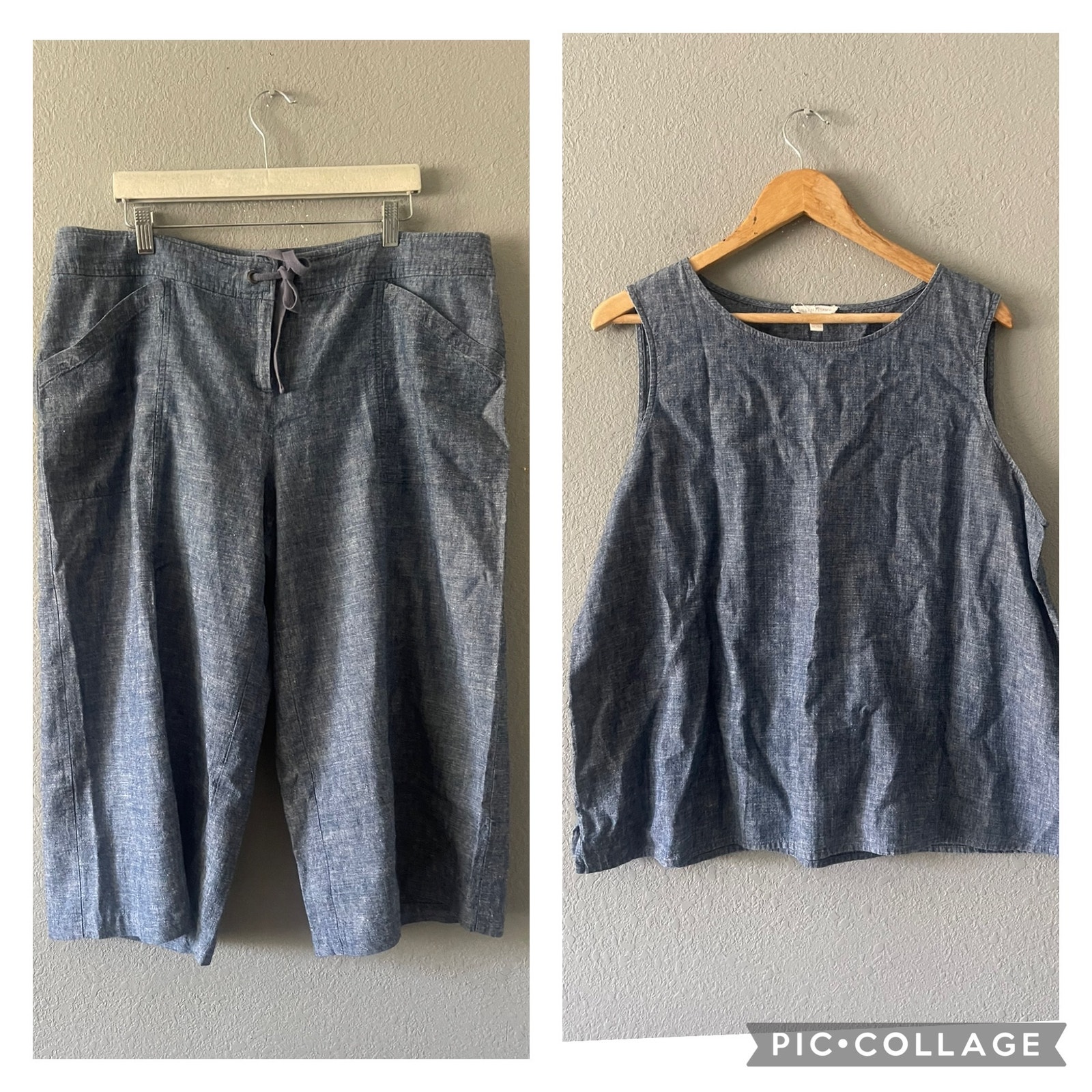 Eileen Fisher Linen Outfit
