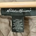 Eddie Bauer Quilted Brown Corduroy Vest Full Snap & Zip Women’s sz XL Outdoors