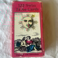 Vintage 1974 1jj Swiss Tarot Cards AG Muller Complete Card Deck U.S. Games