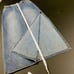 Vintage Bubblegum Womens Blue Denim Jean Side Slit Long Pencil Skirt Size 1/2