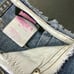 Vintage Bubblegum Womens Blue Denim Jean Side Slit Long Pencil Skirt Size 1/2