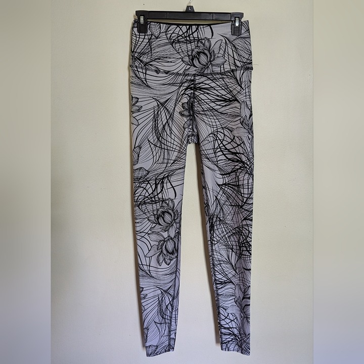 Beyond Yoga Flip It And Reverse It High Waisted Yoga Leggings Reversible Black L