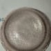 2 VINTAGE PINK DEPRESSION GLASS SALAD BOWL WITH RAISED GRAPES AROUND THE RIM