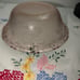 2 VINTAGE PINK DEPRESSION GLASS SALAD BOWL WITH RAISED GRAPES AROUND THE RIM