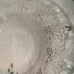 2 VINTAGE PINK DEPRESSION GLASS SALAD BOWL WITH RAISED GRAPES AROUND THE RIM