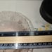 2 VINTAGE PINK DEPRESSION GLASS SALAD BOWL WITH RAISED GRAPES AROUND THE RIM