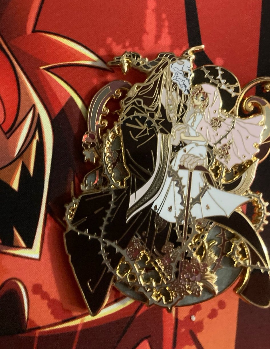 Ancient magus bride pin by man on the moon.