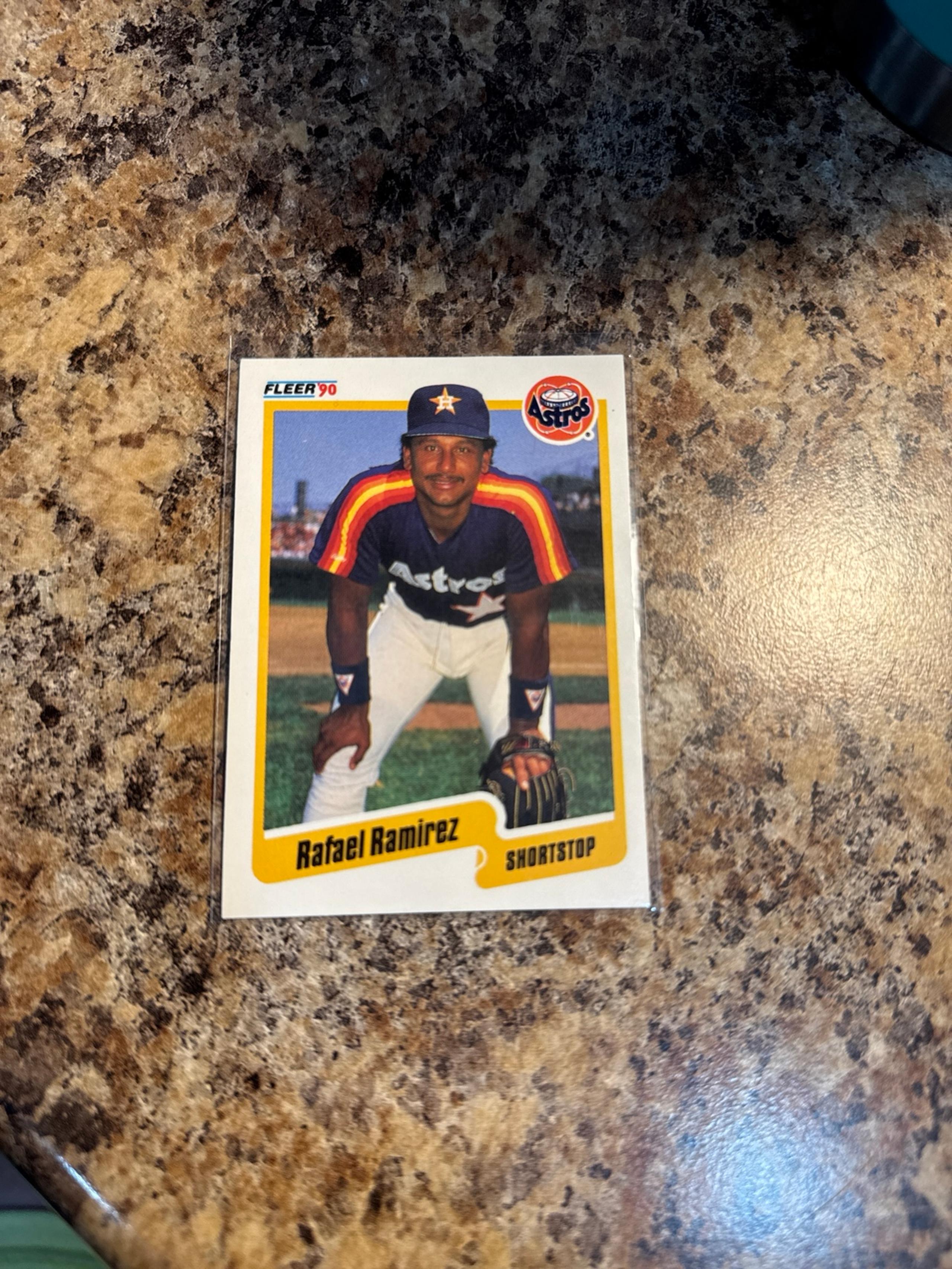 Fleer '90 Rafael Ramirez #234 Baseball Trading Card Item #ME1783