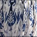 New Ulla Johnson Blue Silk Chiffon Batik Print Midi Skirt