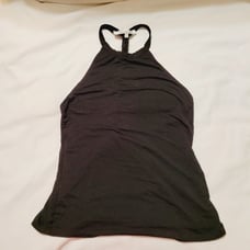 Lovers and Friends black braided back halter top size small