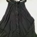 Lovers and Friends black braided back halter top size small