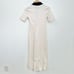 AYR The Scout Dress in Seashell Collared NEW Cream Navy Preppy size XS