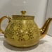 Vintage Hall 6Cup Teapot - Yellow With Gold