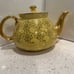 Vintage Hall 6Cup Teapot - Yellow With Gold