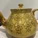 Vintage Hall 6Cup Teapot - Yellow With Gold