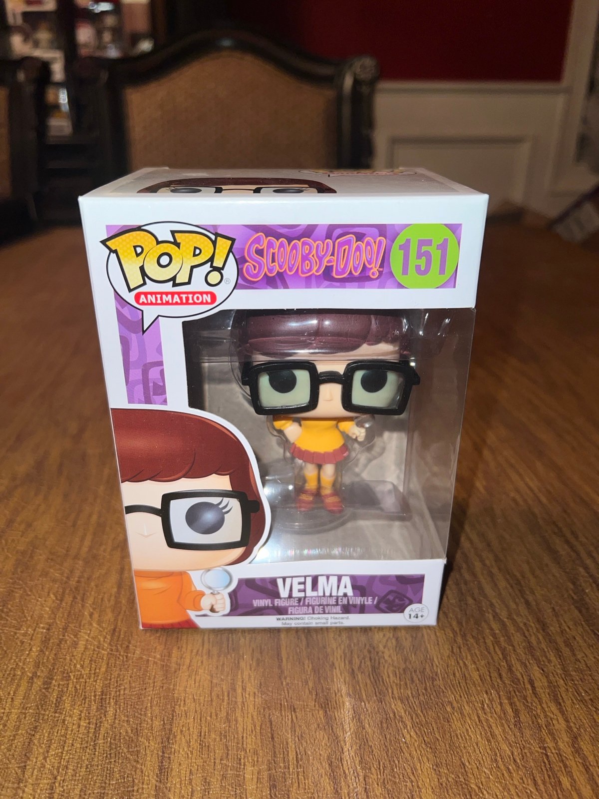 Velma Funko Pop Scooby Doo Vaulted 151