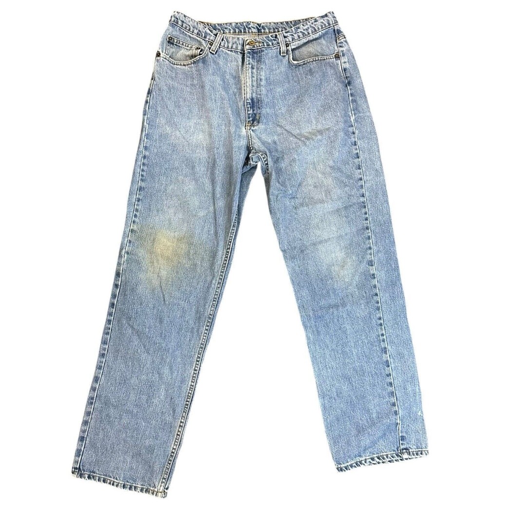 Vintage Polo Jeans Co Ralph Lauren Mens Size 34x34 Loose Jeans 90’s y2k