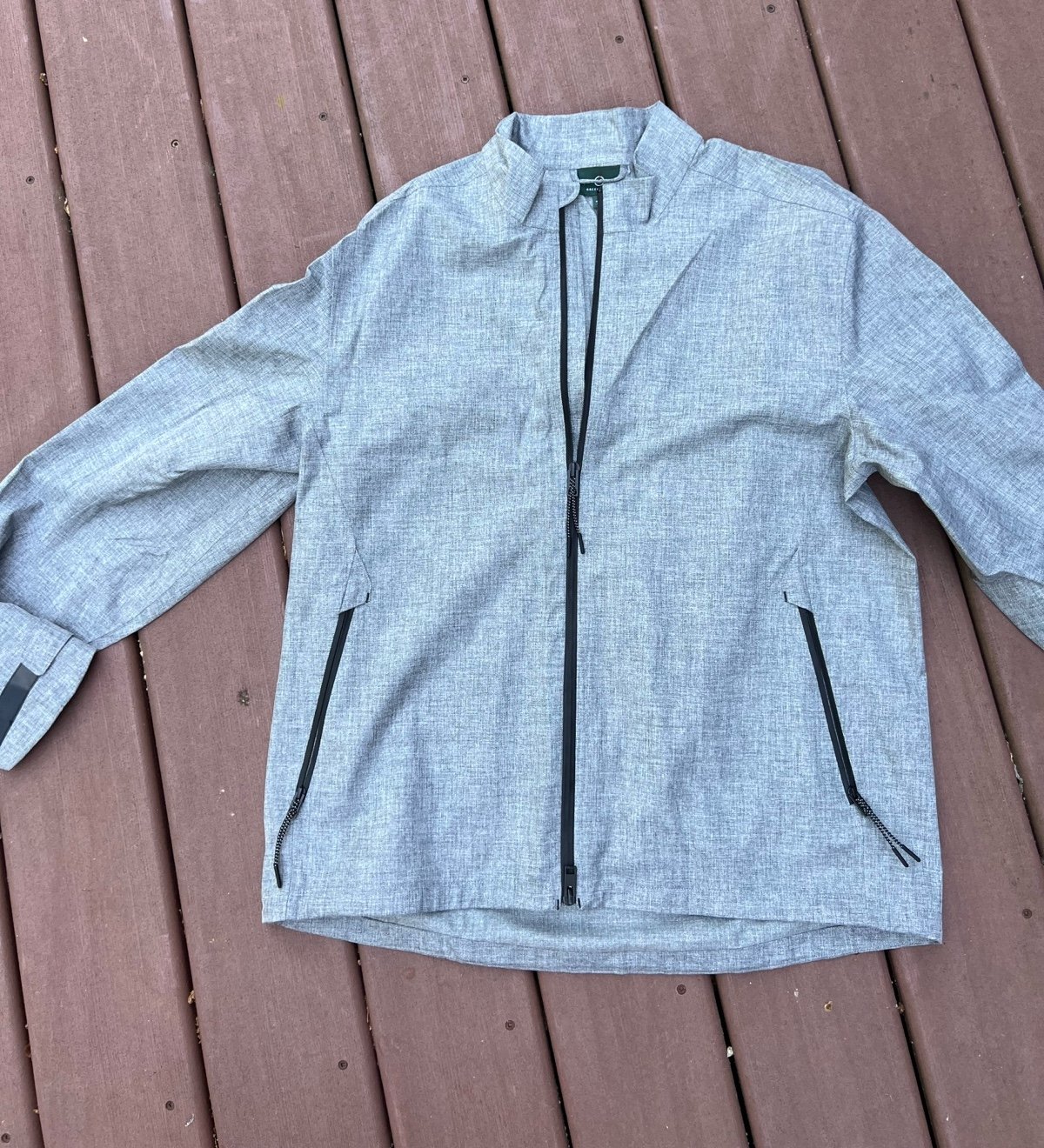 LIDNM（リドム）の「RAYON LINEN CHORE JACKET（その他アウター