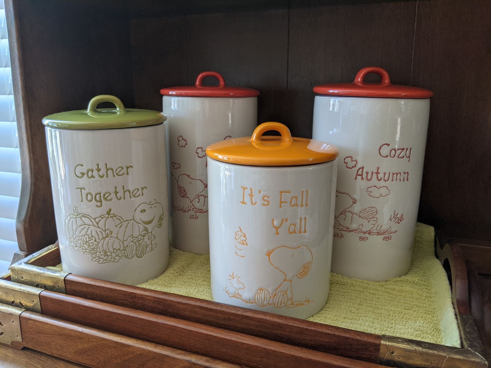 Snoopy Jar Set (4 jars)