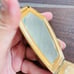 Vintage American Beauty Goldtone Art Nouveau Powder Compact with Mirror