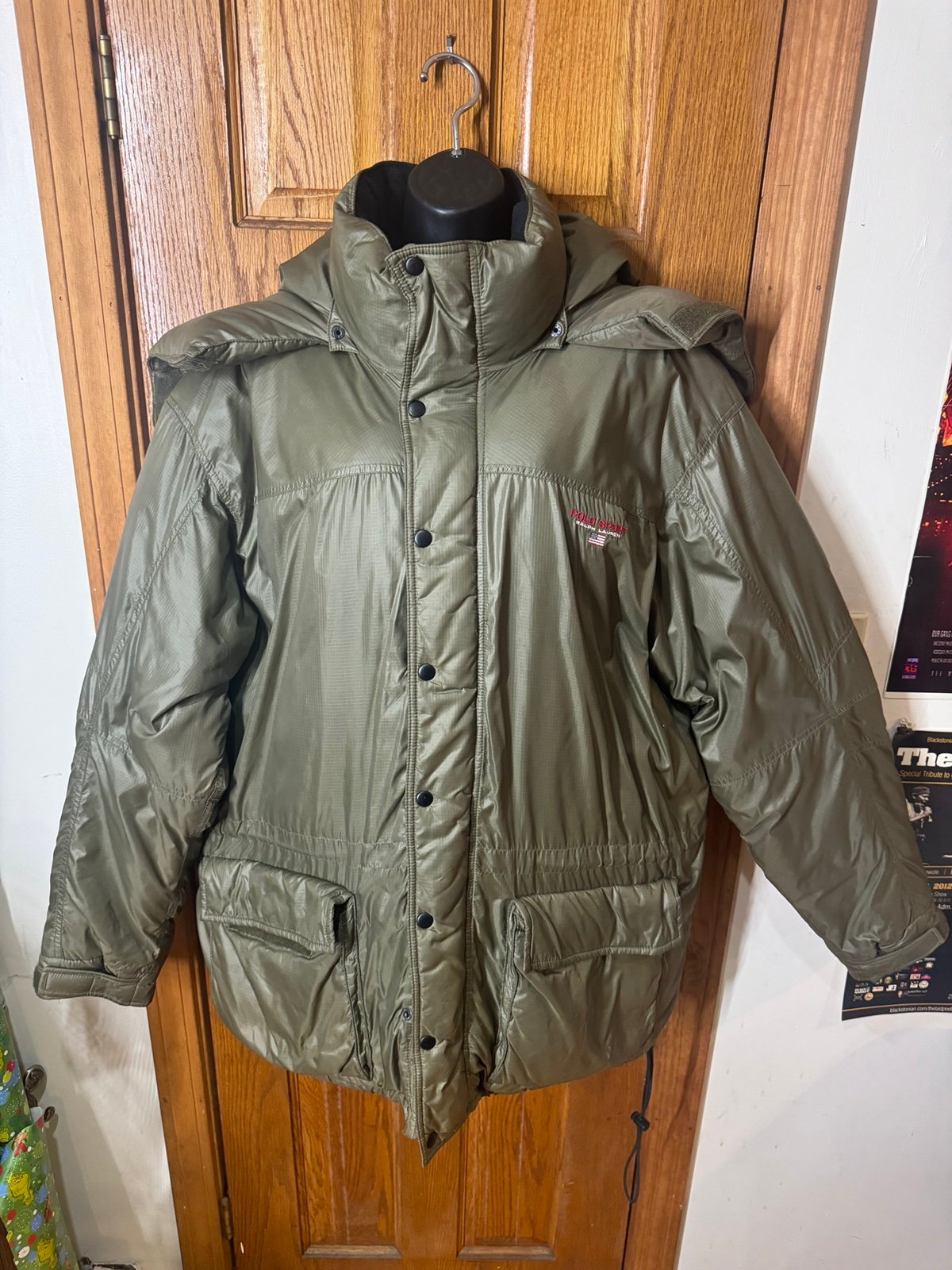 Vintage Polo Sport Goose Down Puffer - XL