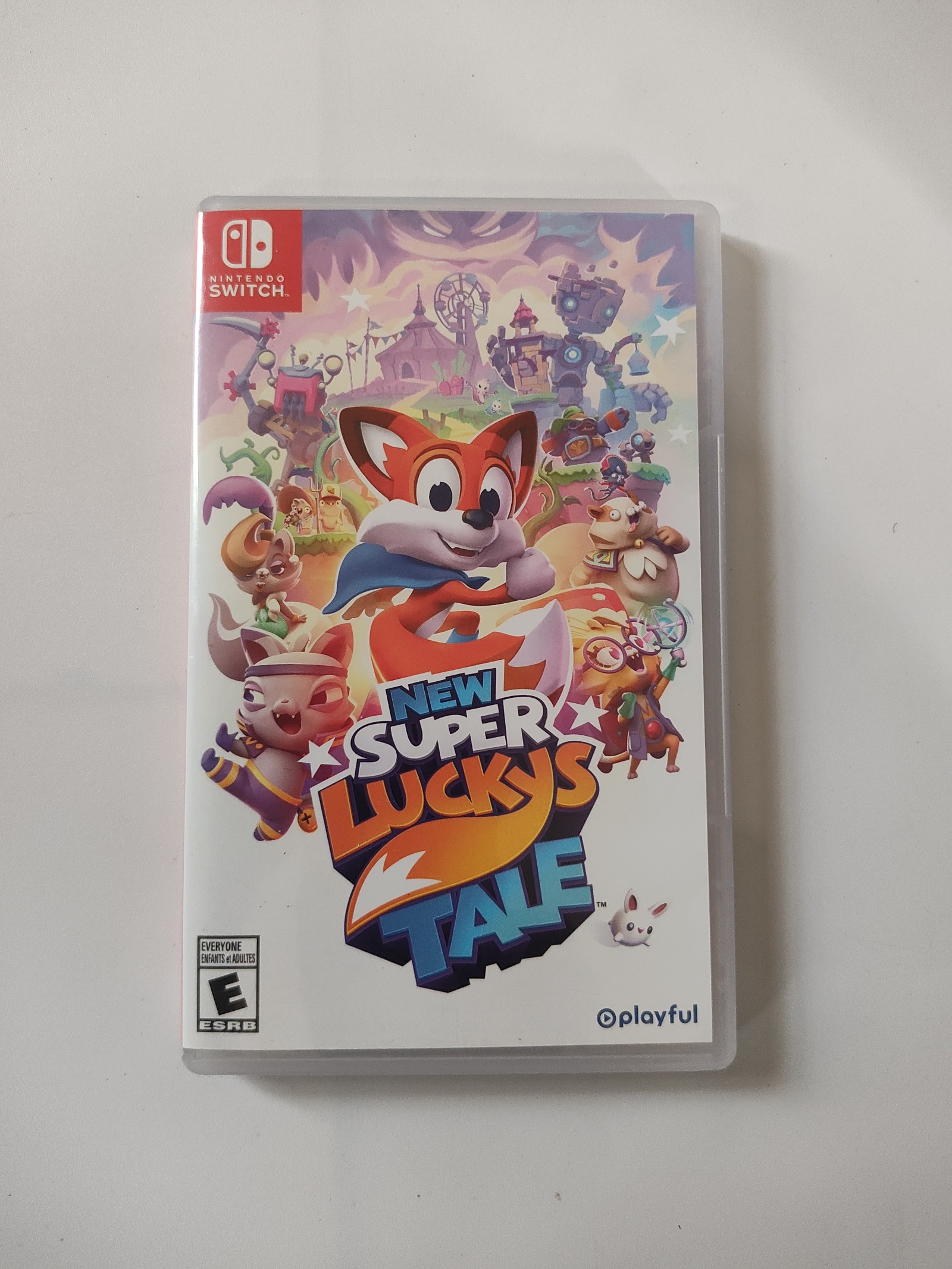 Nintendo switch game new super Lucky's tale