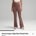 lululemon athletica Groove Super High Rise Flared Nulu Pants