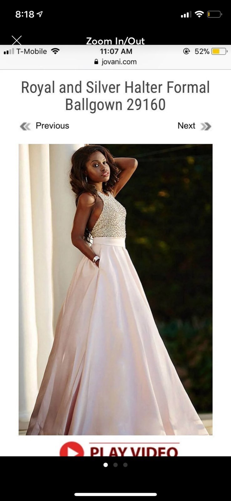 Jovani ball gown